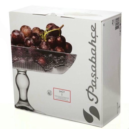 Блюдо на ножке Pasabahce Лейси 96770B