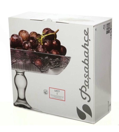 Блюдо на ножке Pasabahce Лейси 96770B