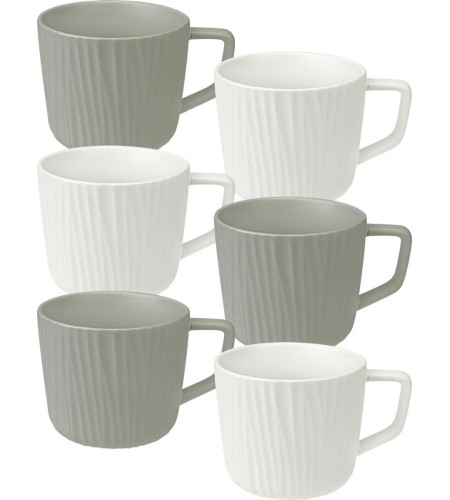 Набор чашек MILAND 248мл 6шт КС-3037