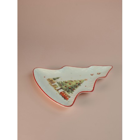 Блюдо Новогоднее настроение 21см LH9932-21-J043-H1575