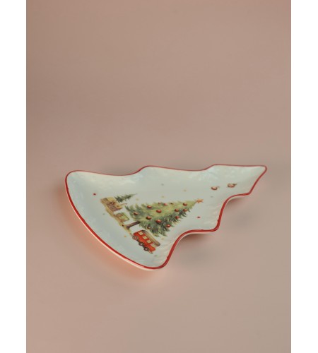 Блюдо Новогоднее настроение 21см LH9932-21-J043-H1575