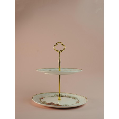 Блюдо 2-х ярусное Lefard Celebration 19*23см 54-618