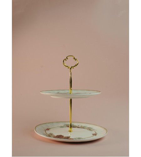 Блюдо 2-х ярусное Lefard Celebration 19*23см 54-618