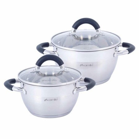 Набор кастрюль Kamille КМ-5753 2,1л + 2,9л