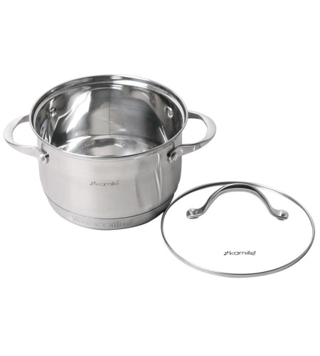 Кастрюля Kamille 2,1л d16х10,5см 4717S