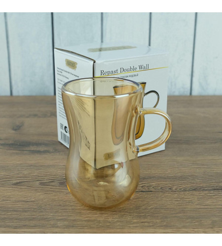 Армуд Double Wall 150мл медовый