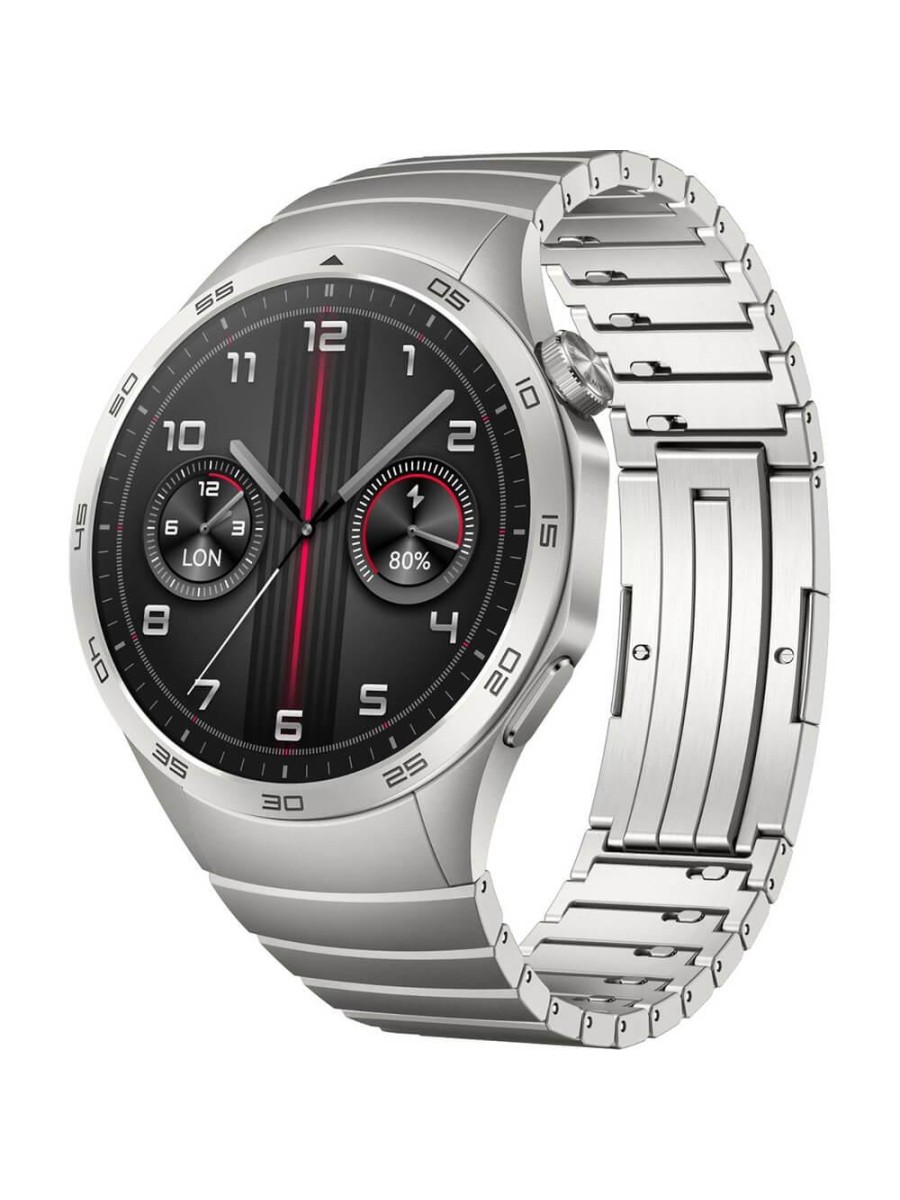 Смарт-часы Huawei Watch GT 4 46 мм серебристый (55020BMT)